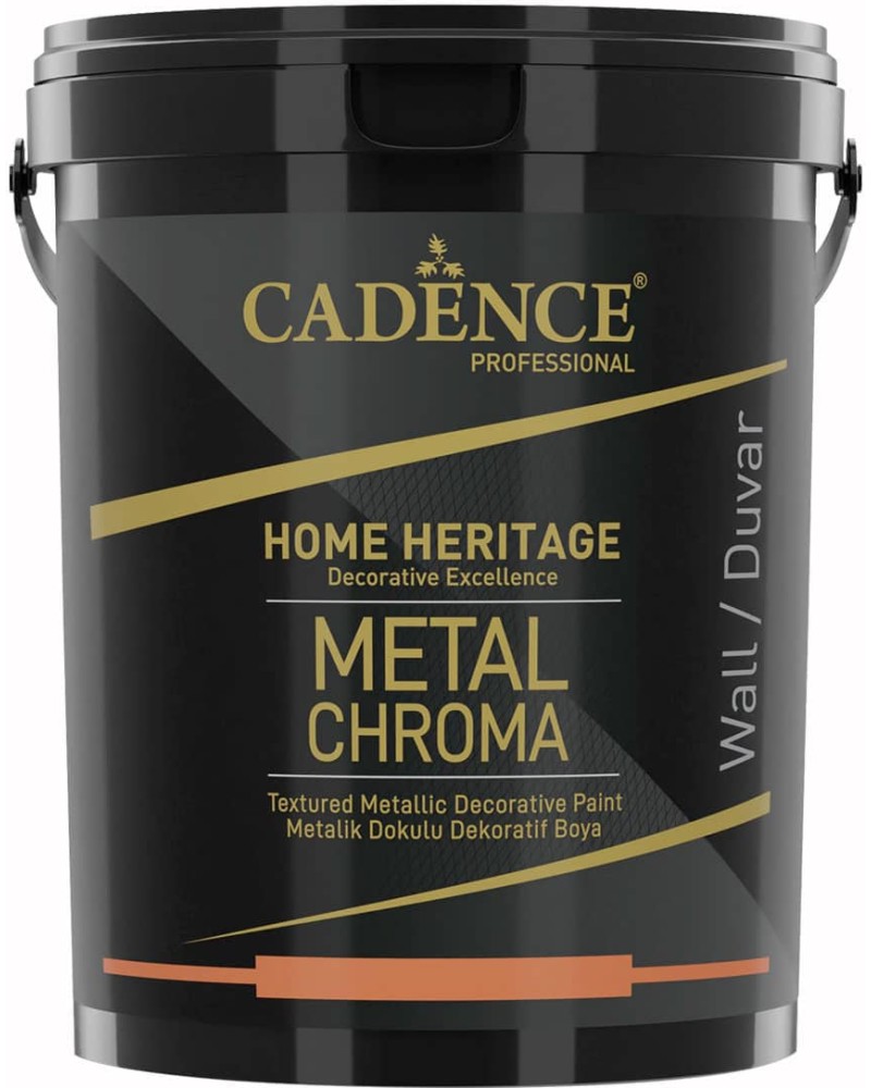 Текстурна боя с металиков ефект CADENCE Metal Chroma Текстурна боя с металиков ефект CADENCE Metal Chroma - 2.5 l - боя