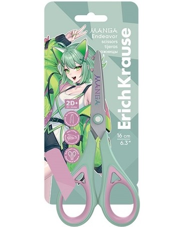 Детска ножица Erich Krause Endeavor Детска ножица Erich Krause Endeavor - 16 cm от серията Manga -