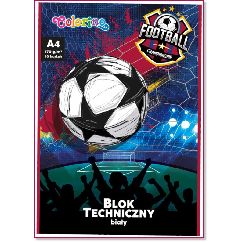    Colorino Kids -  - 10    A4   Football - 