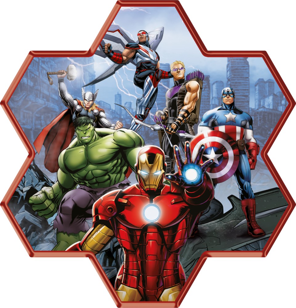 Комплект за рисуване Disney Avengers Комплект за рисуване Disney Avengers - 35 части от серията Отмъстителите -