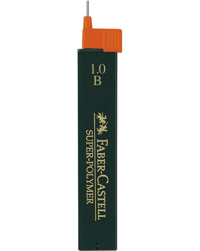 ������� �� ����������� ����� Faber-Castell 1 mm Super-Polymer  - 12 ���� - 