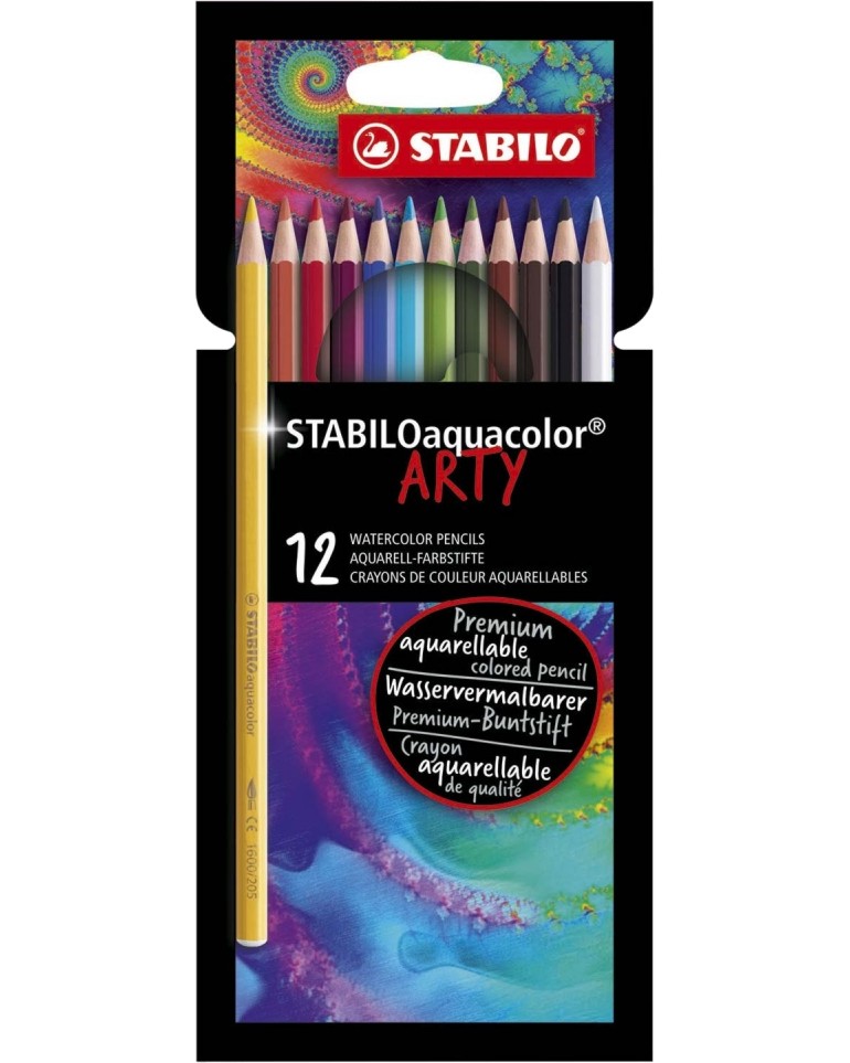   Stabilo Aquacolor - 12  24    Arty - 