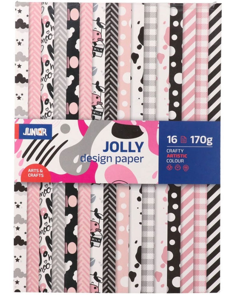 ������ �� ��������� Junior Jolly - ����� ����� - 16 �����, ������ �5, 170 g/m<sup>2</sup> - 