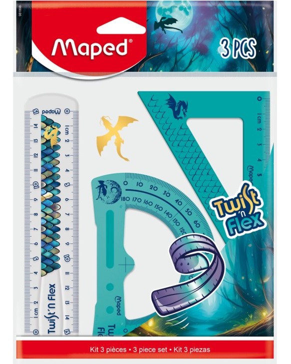 ������� �������� ����������� Maped Twist'n Flex - �����, ���������� � ����������� �� ������� Dragon - 