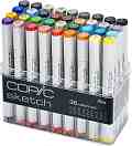 �������� ������� Copic - 36 ����� �� ������� Sketch - 