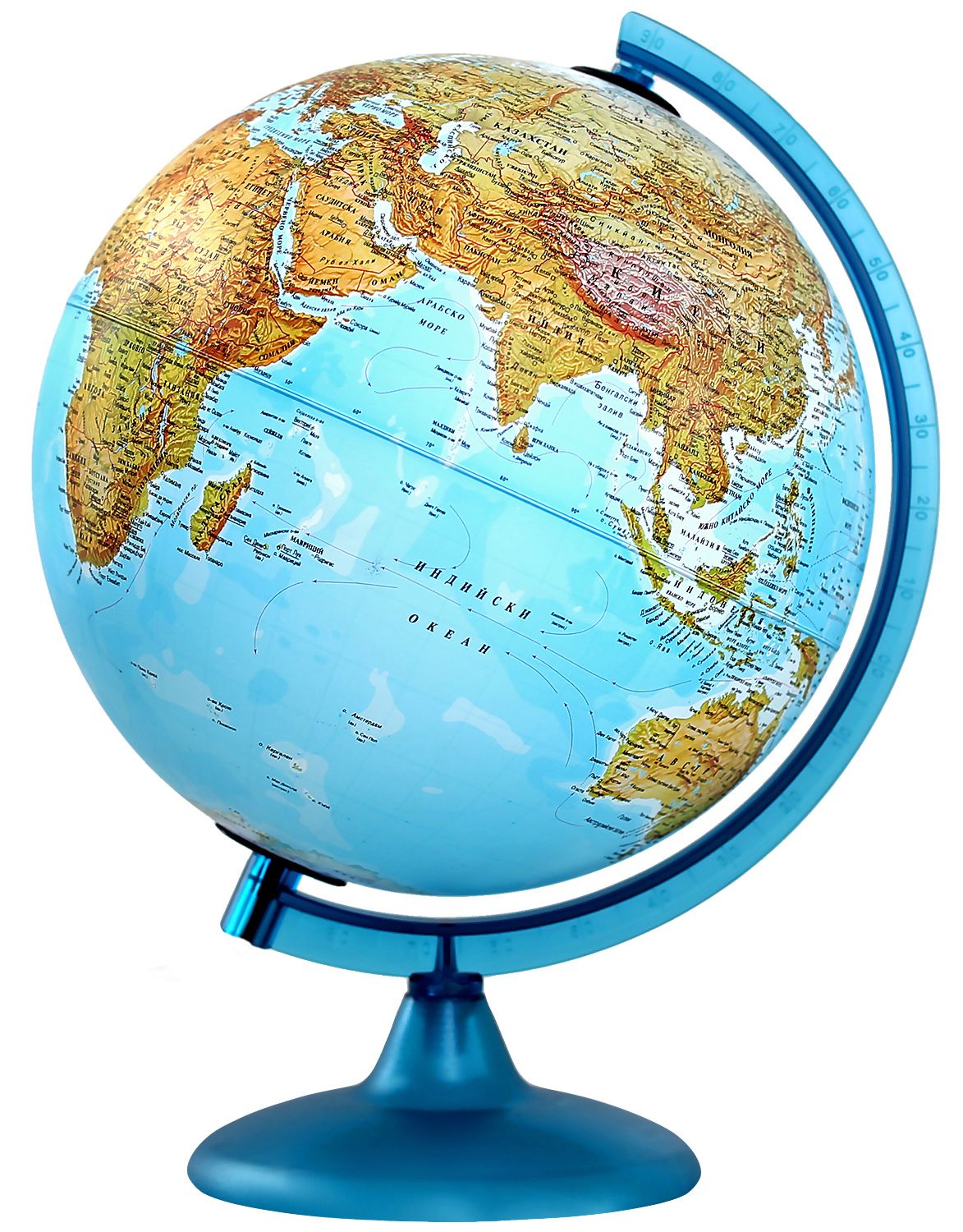 Светещ глобус - диаметър 25 cm - store.bg