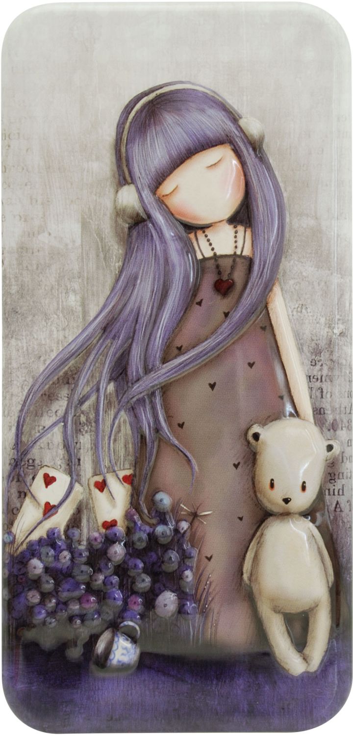 store.bg - Метална кутия за моливи - Dear Alice - От серия "Gorjuss"