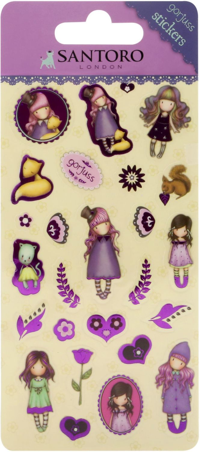 Самозалепващи стикери Gorjuss Santoro store.bg