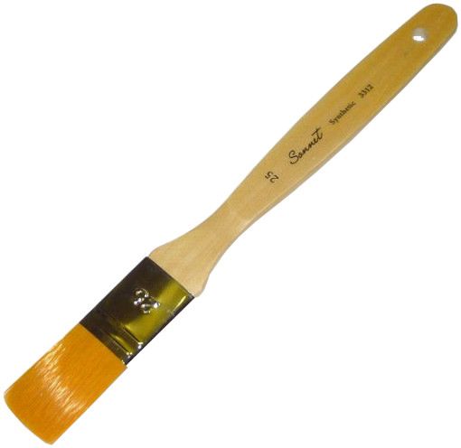 Плоска четка за акрил, темпера и масло Сонет Невская Палитра - store.bg