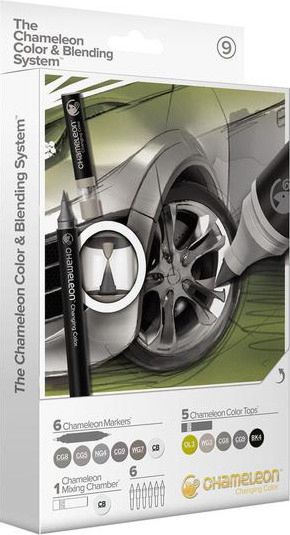 Маркери с двоен връх Chameleon Color and Blending Set 9 - store.bg