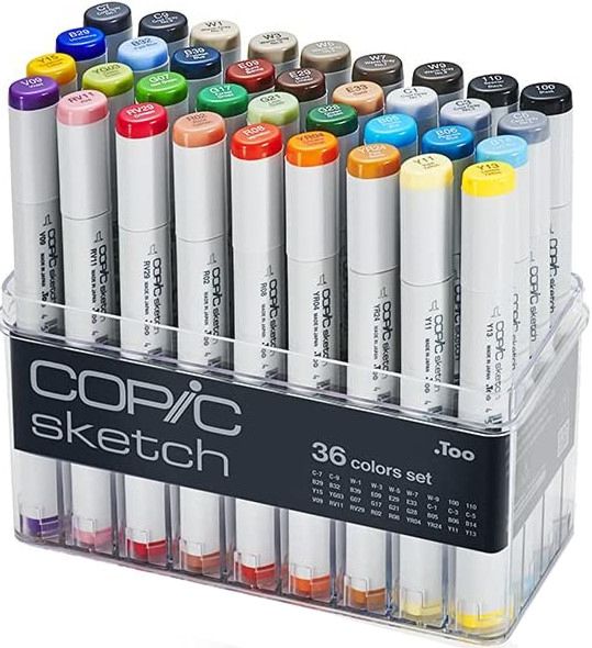 Маркери с двоен връх Copic - store.bg
