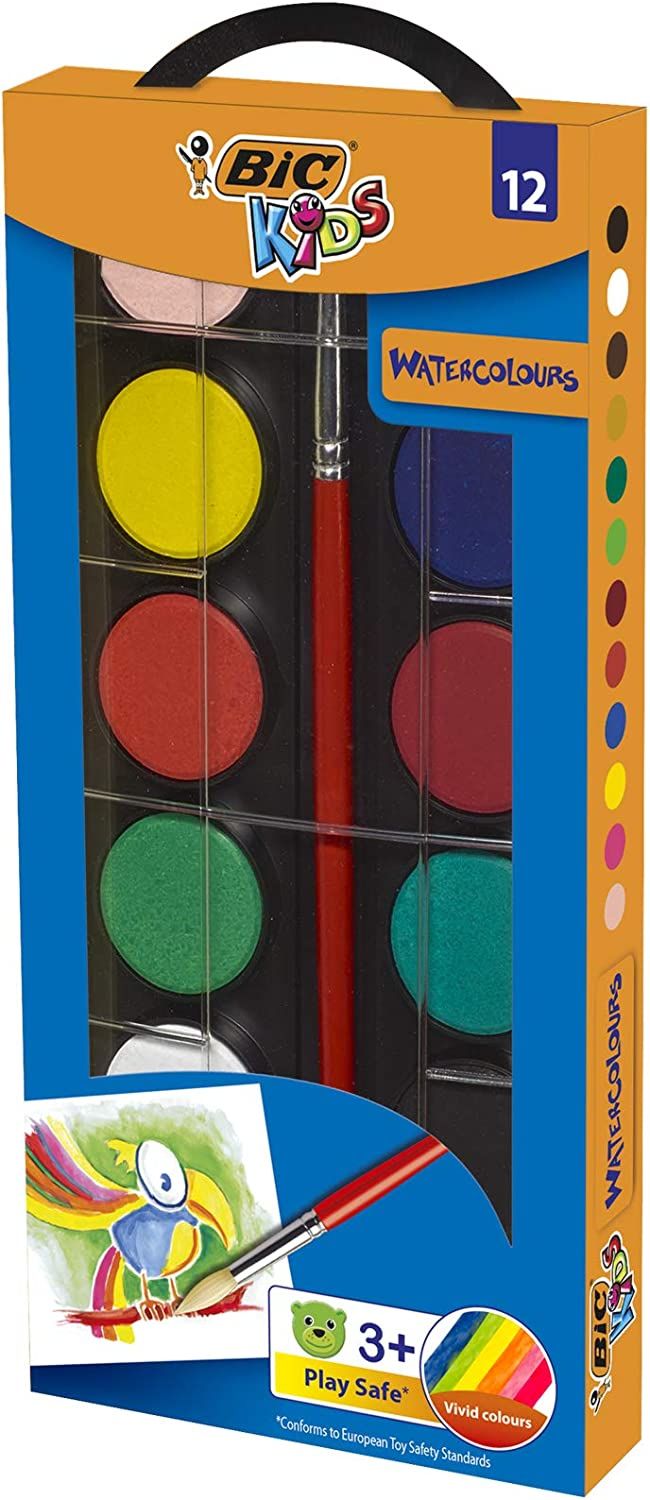 Акварелни бои BIC - store.bg