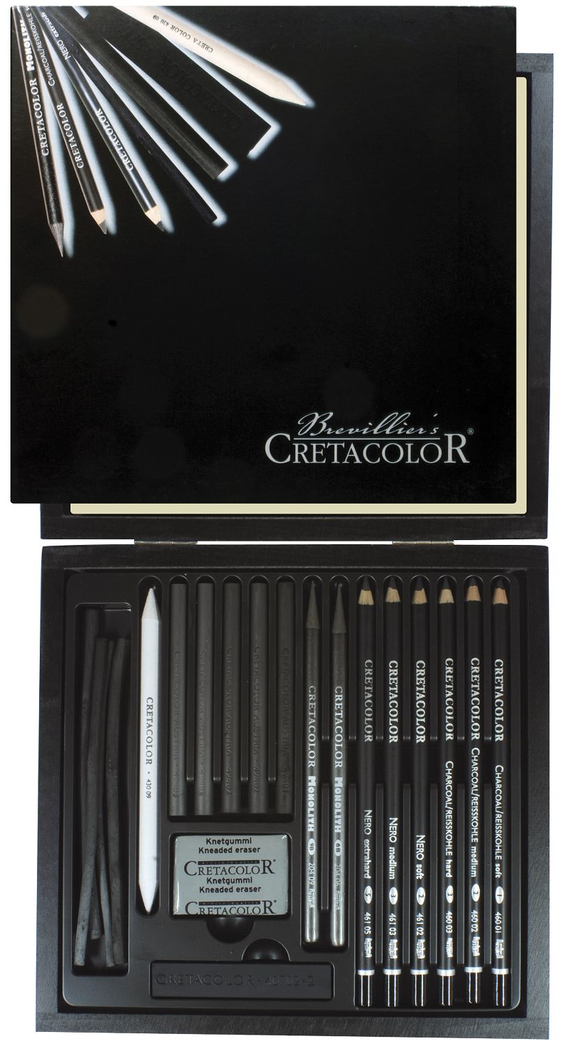 CRETACOLOR Selection Set de Dibujo artístico, Exclusivo Set Profesional