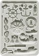  3D  Stamperia -  - 14.8 x 21 cm   Silent sea - 