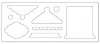������� �� ������ �� ��������� Sizzix - ����� - 15 / 35 / 1.6 cm - 