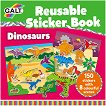 Galt: ��������� - ������ ��� ������� �� ����������� �������� Dinosaurs - reusable sticker book - 