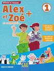Alex et Zoe -  1 (A1.1):      1.  2.  + CD-ROM Nouvelle edition - 