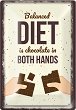 ������� ������� Simetro books Balanced Diet - 20 x 30 cm - 