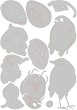 ����� �� ������ �� ��������� � ����� Sizzix Bird and Egg