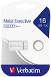 USB 2.0 ���� ����� 16 GB Verbatim Metal Executive