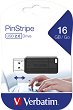 USB 2.0 ���� ����� 16 GB Verbatim PinStripe
