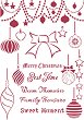 ������ Stamperia Merry Christmas - 21 x 29.7 cm - 