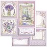 ������ �� ����������� Stamperia - ������� - 30.5 x 30.5 cm �� ���������� Provence - 