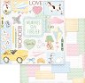 ������ �� ����������� Stamperia - ������ ����� - 30.5 x 30.5 cm �� ���������� Daydream - 