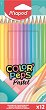������ ������ Maped Pastel - 12 �������� ����� �� ������� Color' Peps - 
