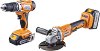 ������������ ��������� � ������ ��������� 18V Baukraft BK-AGCDL1