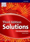 Solutions - Pre-Intermediate: ������� �� ��������� ���� Third Edition - 