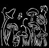 ������ Stamperia - ���� - 12 x 12 cm �� ���������� Hidden Grove - 