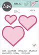 ����� �� ������ �� ��������� � ����� Sizzix Heart Frames