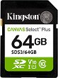 SDXC ����� ����� 64 GB Kingston Canvas Select Plus SD