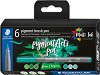 ������� � ���� ��� ����� Staedtler Pigment Arts 371 Greens and Turquoise