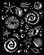  Stamperia -    - 20 x 25 cm   Silent sea - 