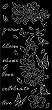 ������ Stamperia - ����� � �������� - 12 x 25 cm �� ���������� Secret Diary - 