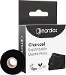 Nordics Expandable Dental Floss Charcoal - 