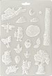 3D  Stamperia -   - 21 x 29.7 cm   Hidden Grove - 