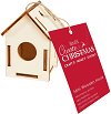 Дървена къщичка Docrafts - 3.6 / 6.5 / 4.5 cm -