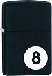   Zippo 8-Ball Black Matte