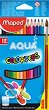   Maped Aqua - 12      Color' Peps - 