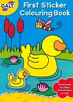 Galt:        First Sticker Colouring Book - 