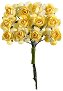 Светложълти цветя за декорация -