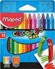   Maped Wax - 12, 18  24    Color' Peps - 