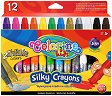 Гел-стик пастели Colorino Kids - 12 цвята -