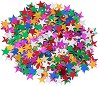 Декоративни фигурки Apli Kids - Разноцветни звездички - 15 g -