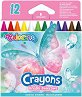 Восъчни пастели Colorino Kids - Пеперуди - 12 цвята от серията Dreams -