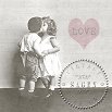 Салфетки за декупаж Sagen Vintage - Детска любов - 20 броя -
