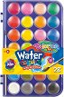 Акварелни бои Colorino Kids - 28 цвята с четка - боя